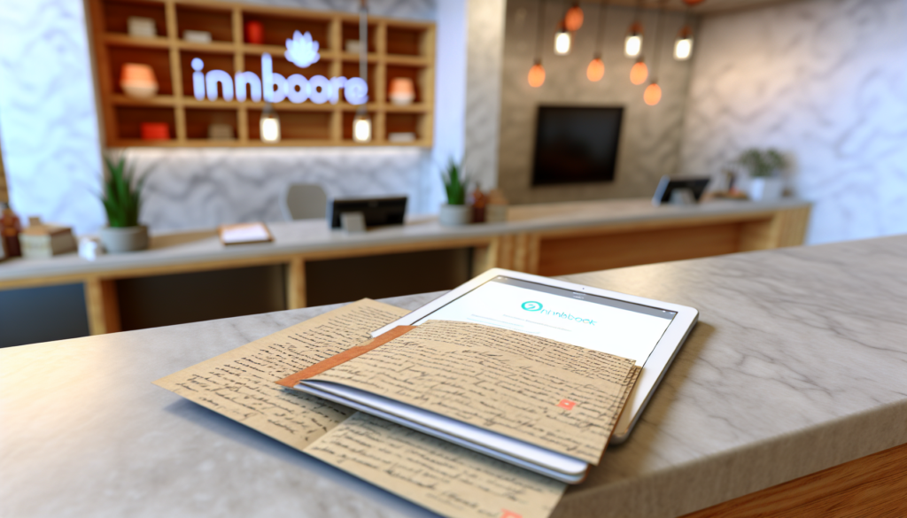 Découvrez pourquoi Innbook.me est la meilleure alternative au livret d'accueil traditionnel : une solution digitale, interactive et facile à mettre à jour pour offrir une expérience optimale à vos visiteurs."